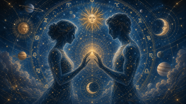 Webinarzugang "Astrologische Beziehungen: Welches DU braucht mein ICH?" - 8-teilig - ab 28.09.26 19 Uhr